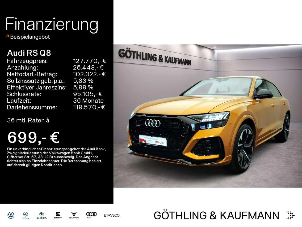 Photo 1 : Audi Rsq8 2024 Essence