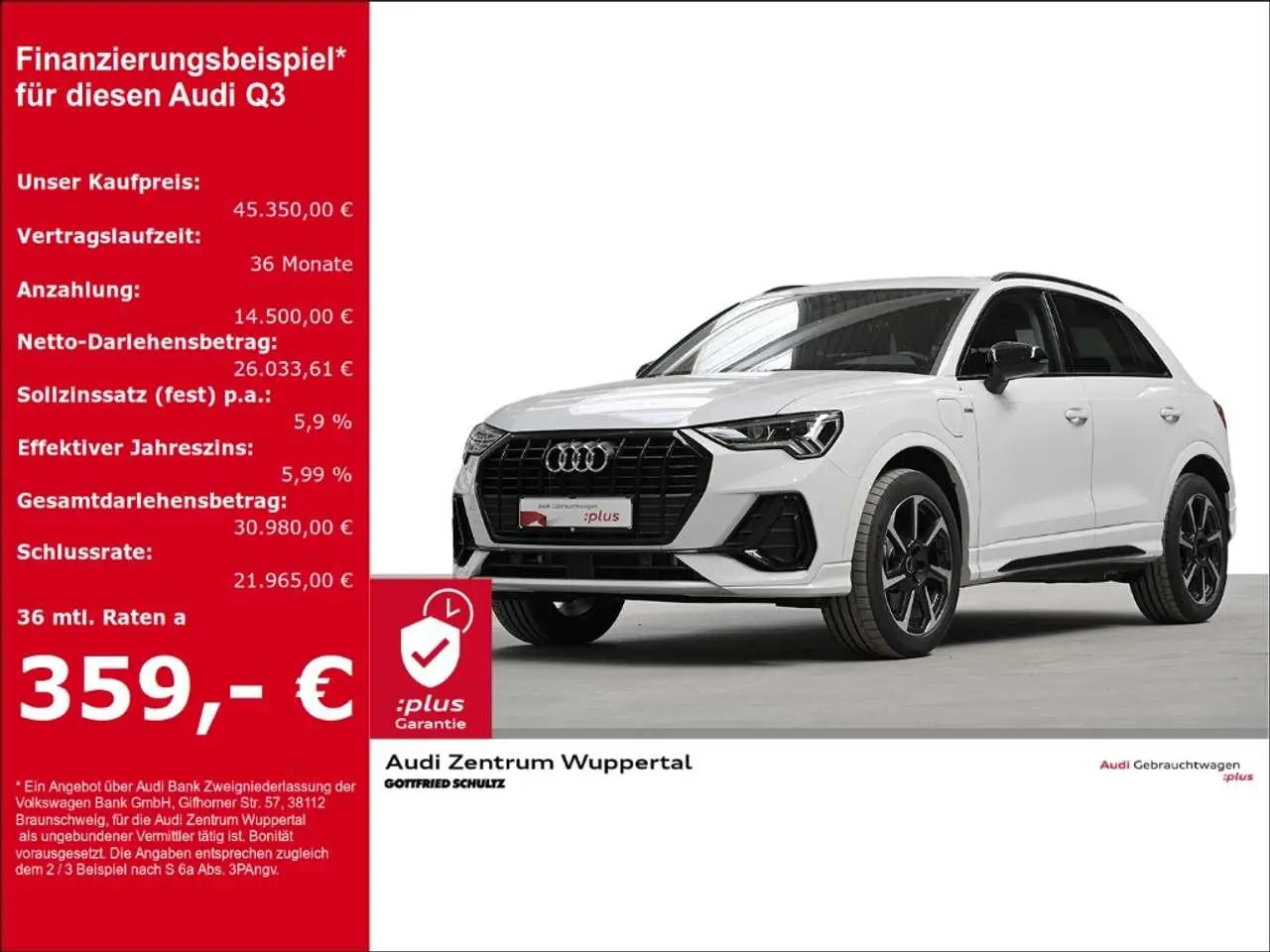 Photo 1 : Audi Q3 2023 Hybride