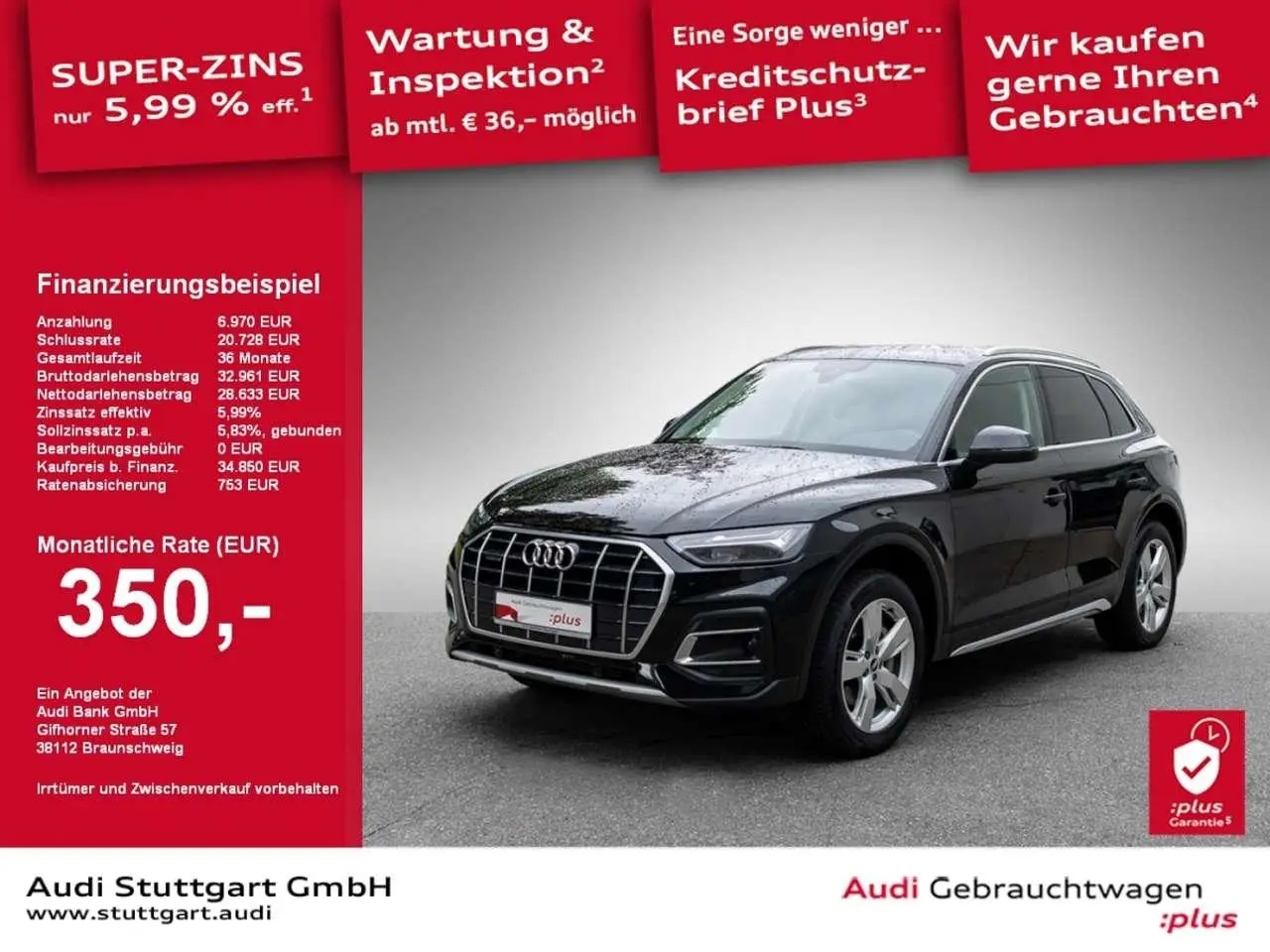 Photo 1 : Audi Q5 2021 Hybride