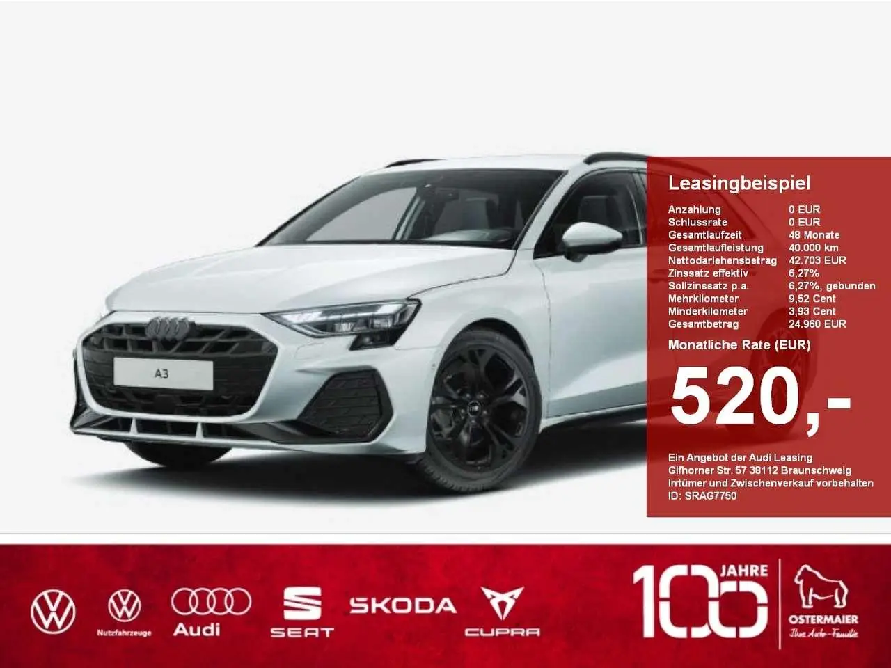 Photo 1 : Audi A3 2024 Essence