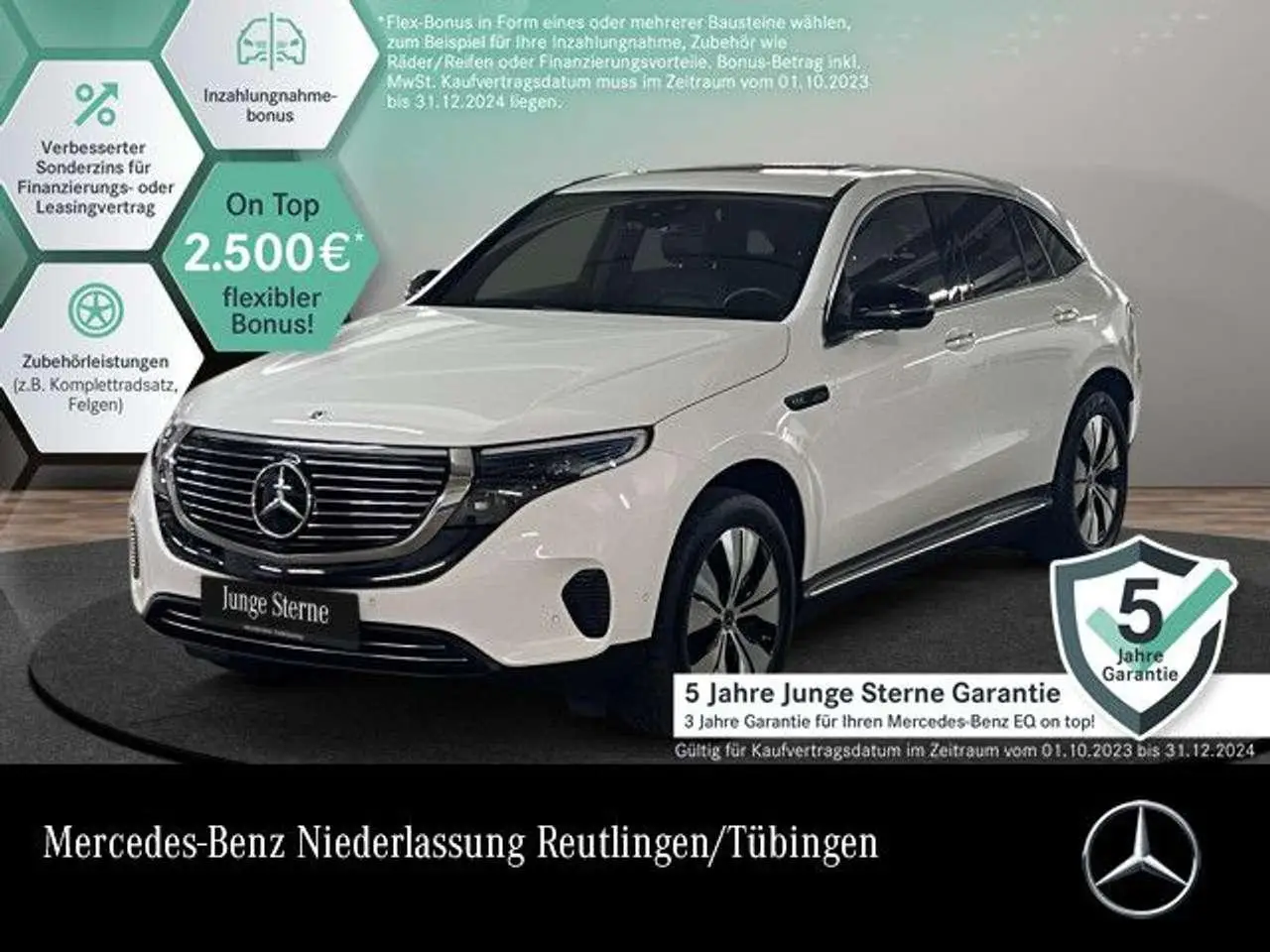 Photo 1 : Mercedes-benz Eqc 2020 Électrique