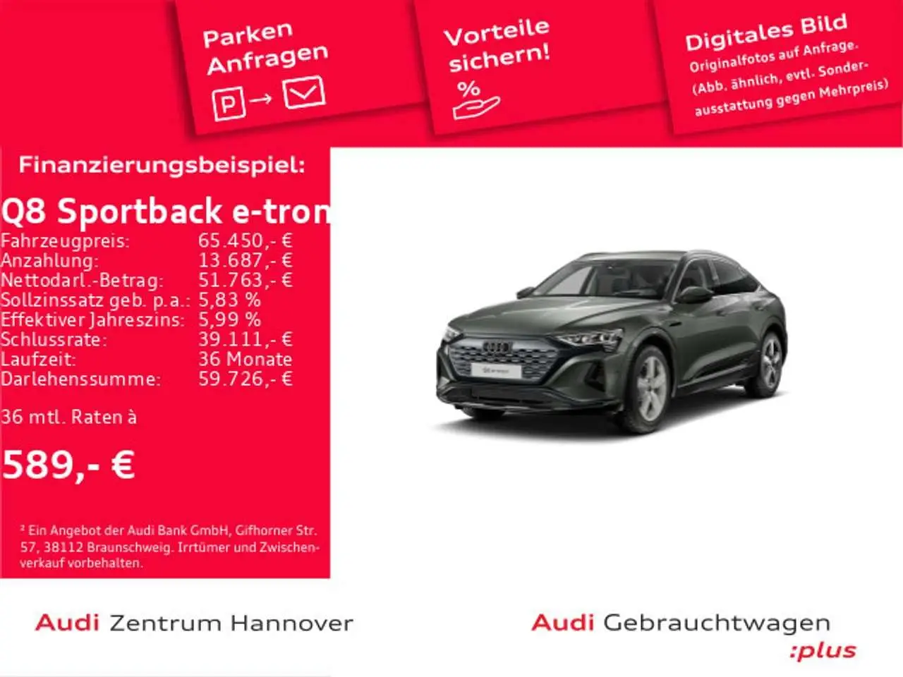 Photo 1 : Audi Q8 2023 Électrique