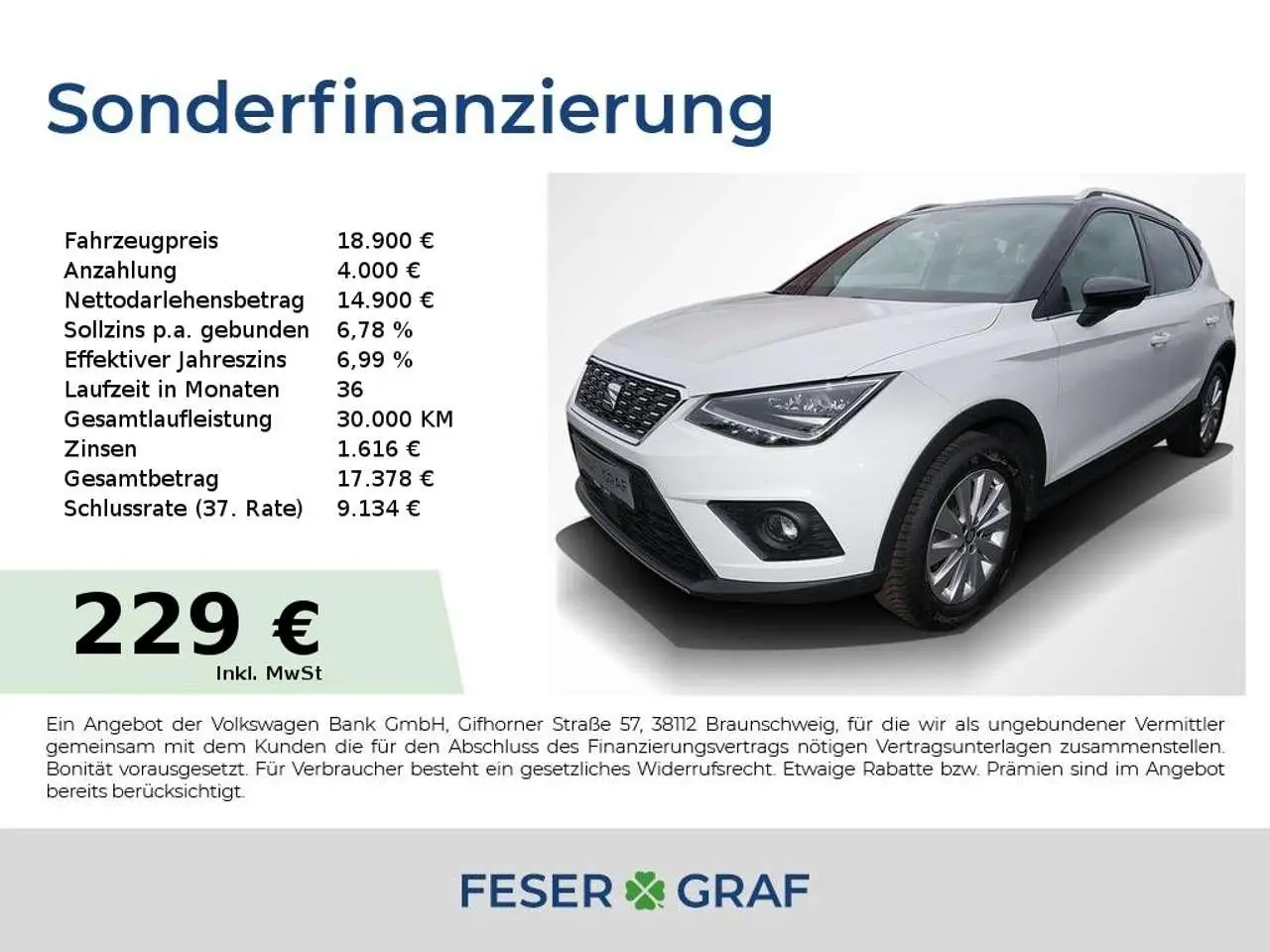 Photo 1 : Seat Arona 2021 Petrol