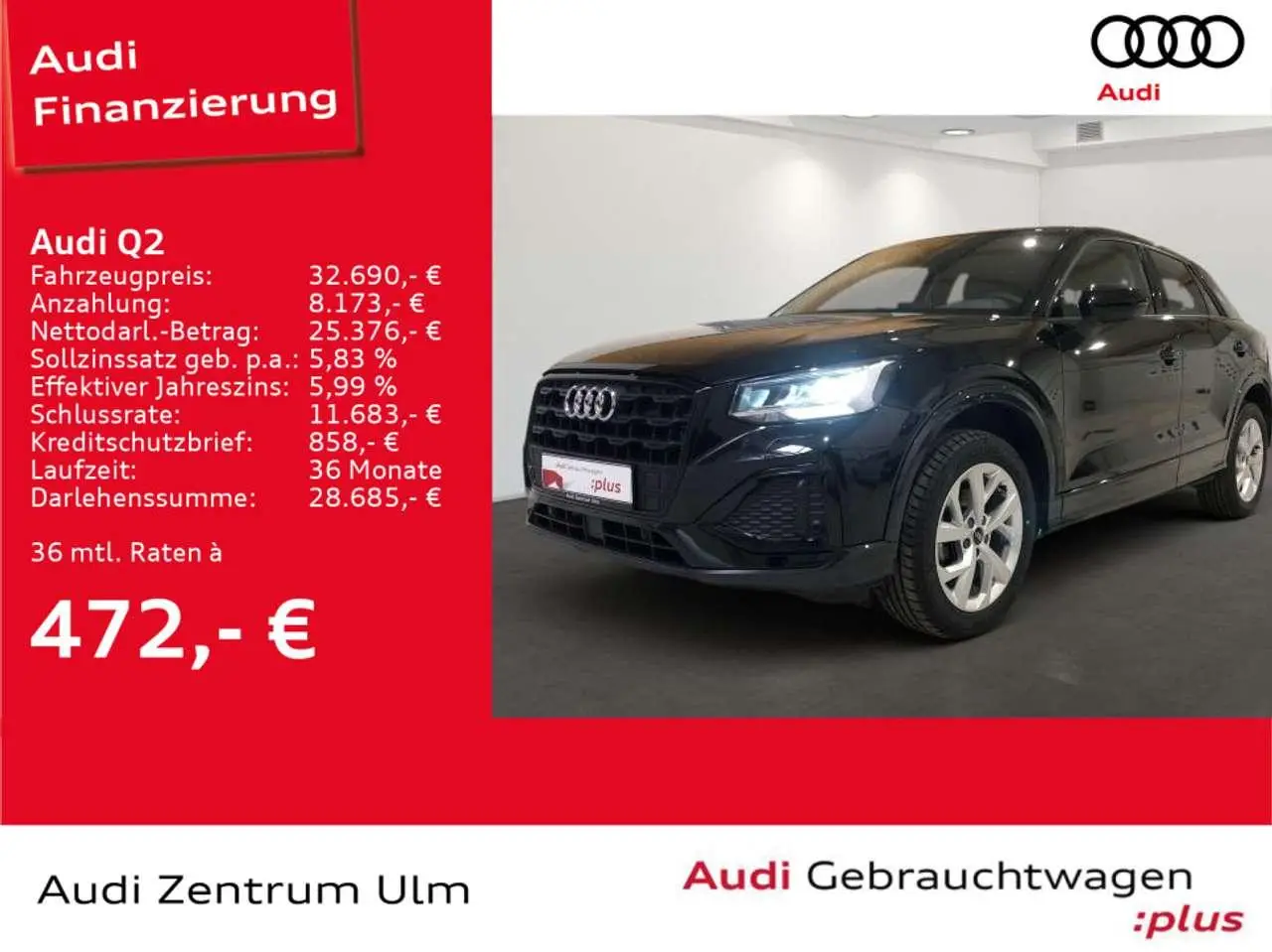 Photo 1 : Audi Q2 2023 Diesel