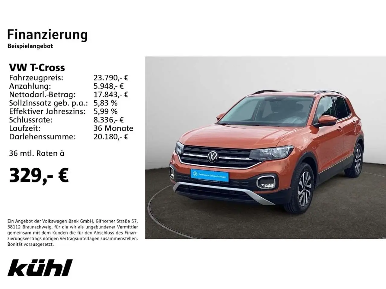 Photo 1 : Volkswagen T-cross 2023 Petrol