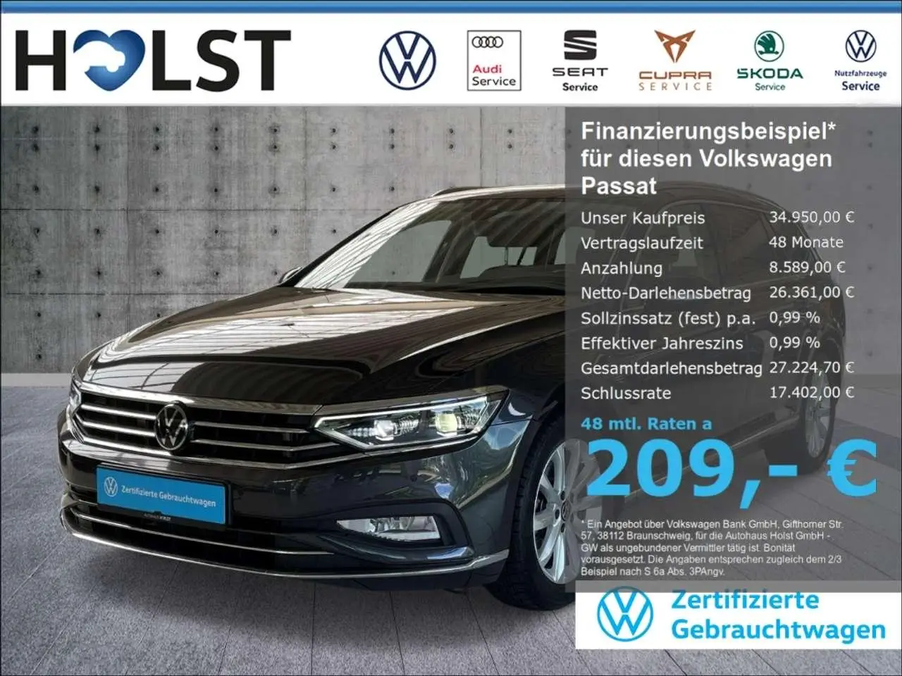 Photo 1 : Volkswagen Passat 2023 Diesel