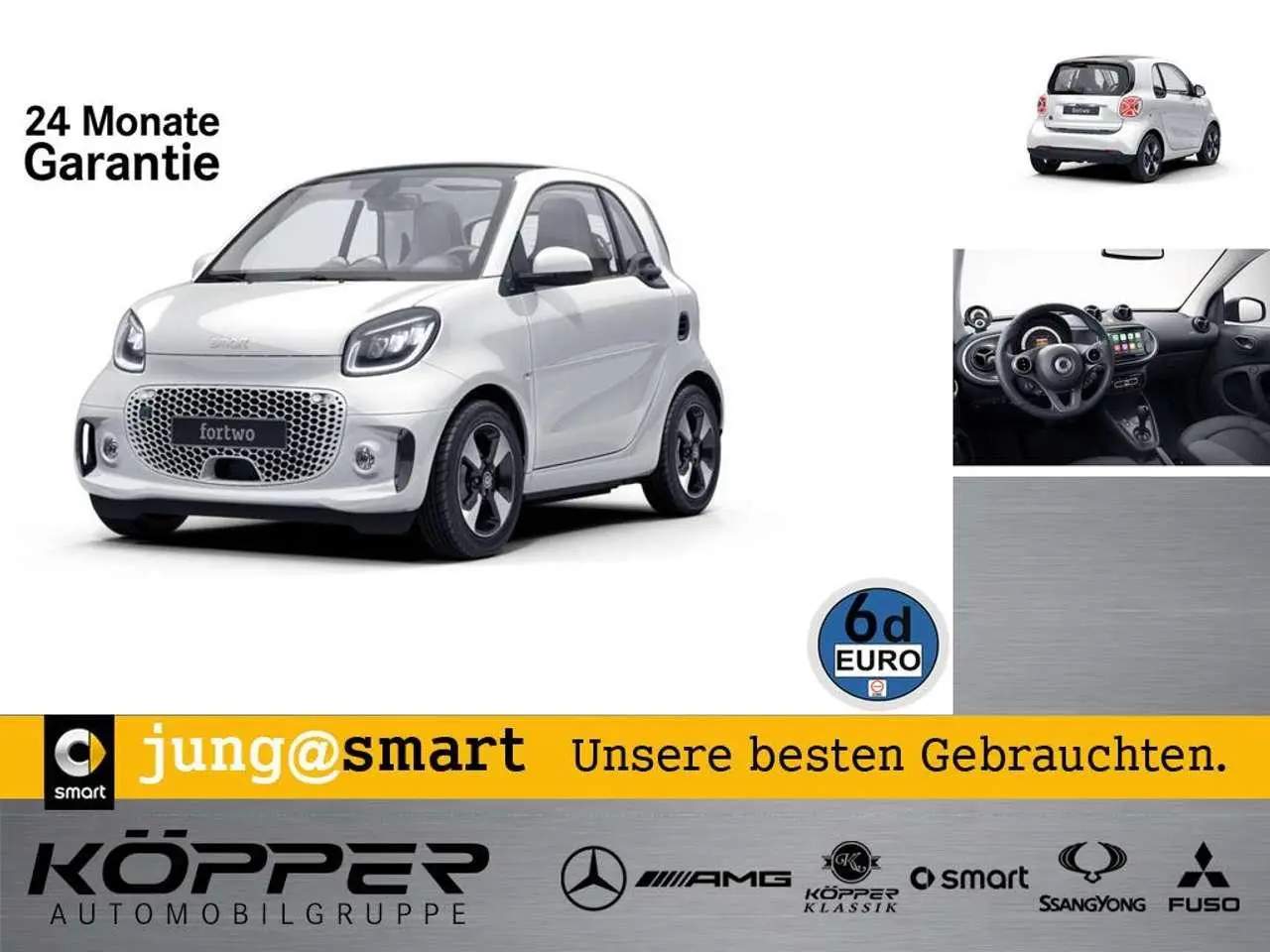 Photo 1 : Smart Fortwo 2023 Électrique