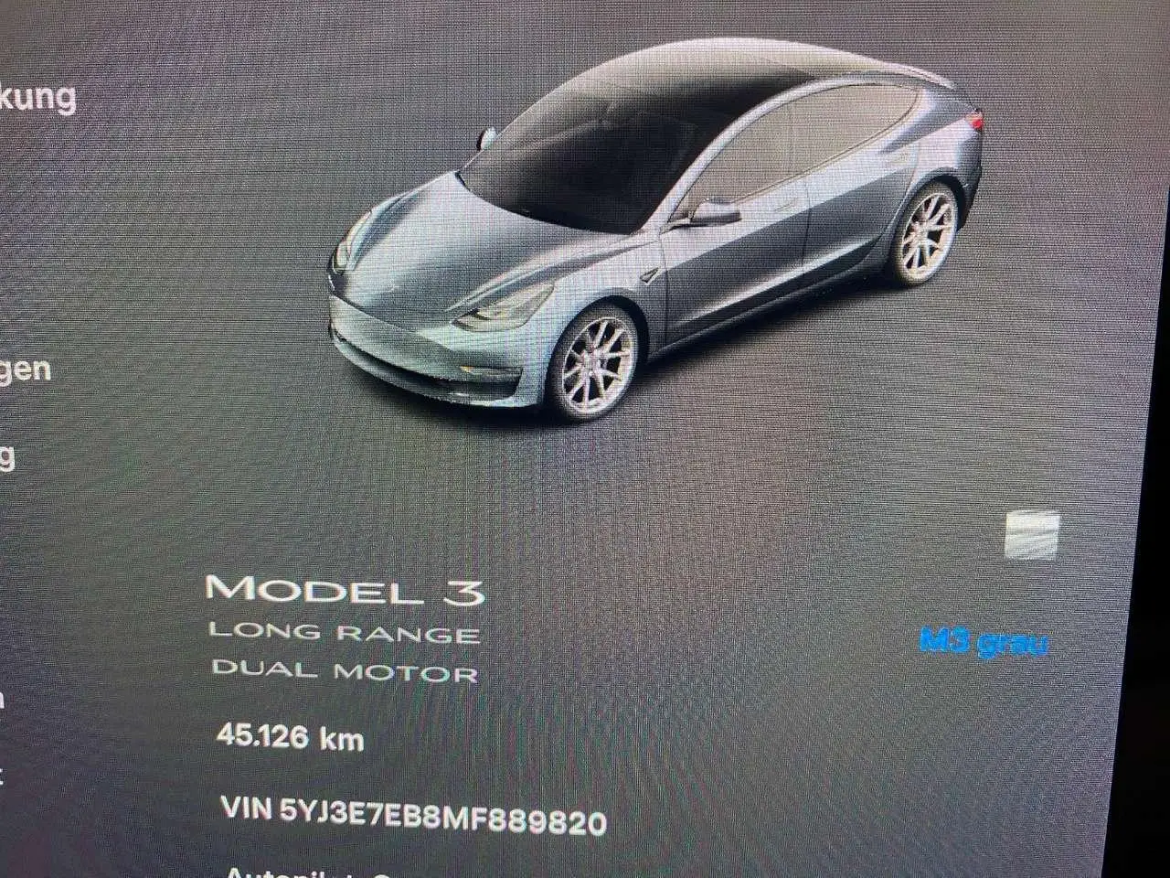 Photo 1 : Tesla Model 3 2021 Electric