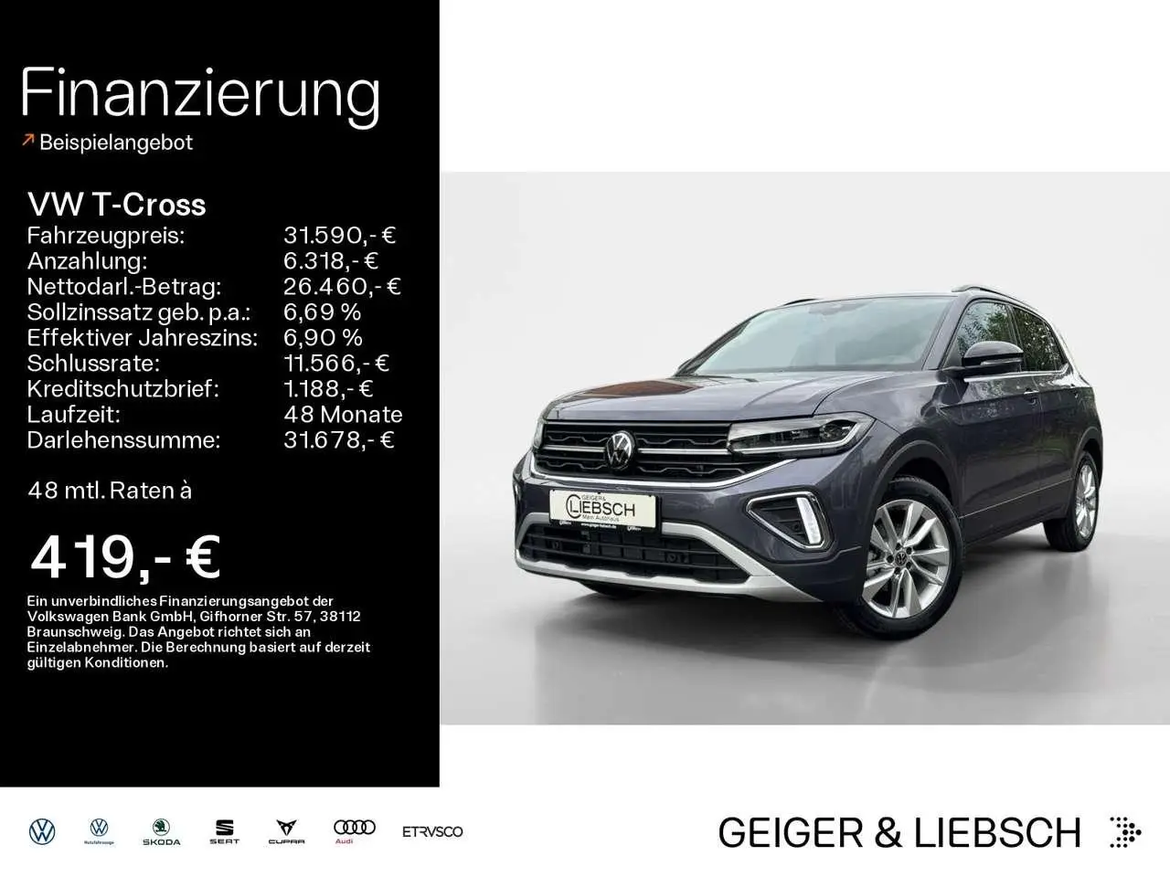 Photo 1 : Volkswagen T-cross 2024 Petrol