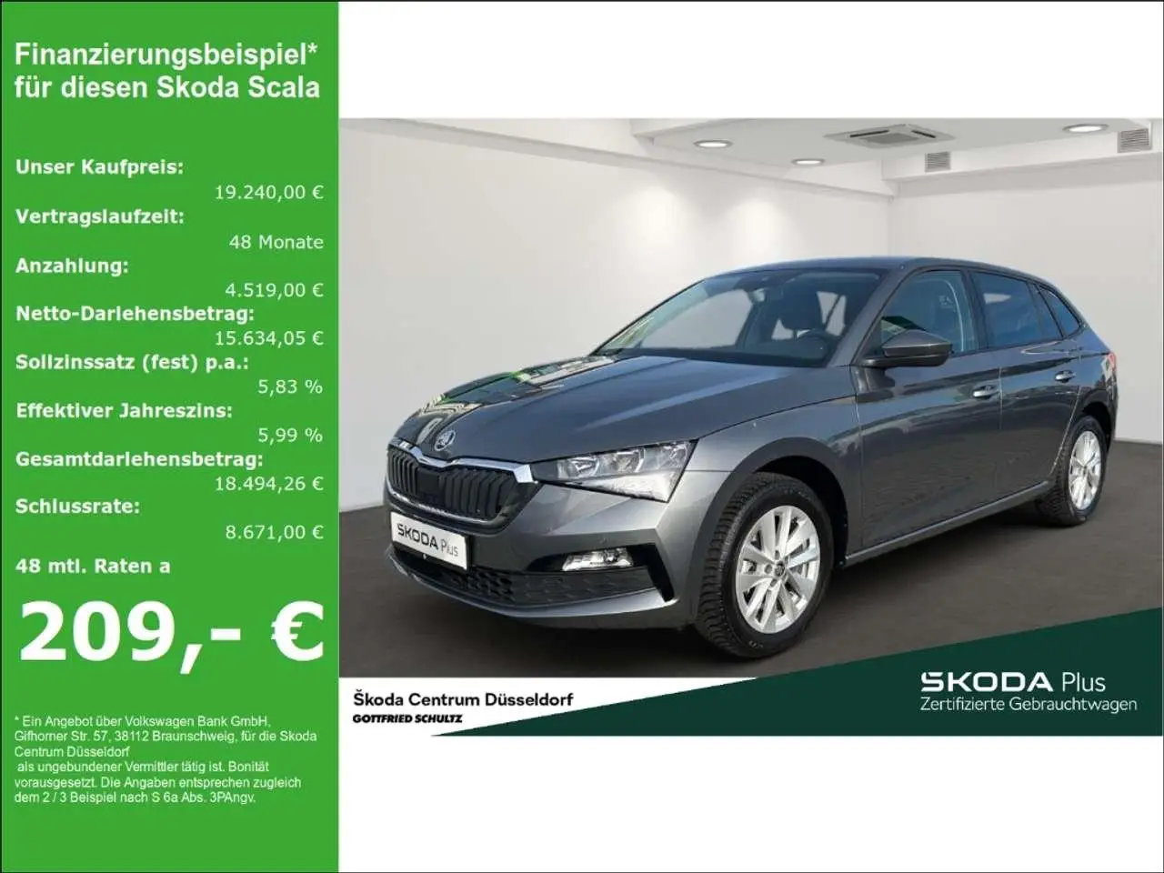 Photo 1 : Skoda Scala 2024 Essence