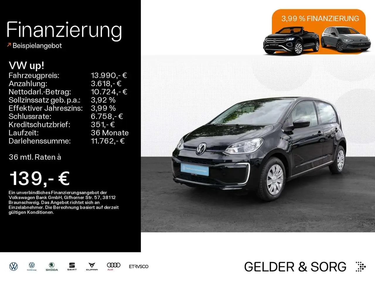 Photo 1 : Volkswagen Up! 2021 Électrique