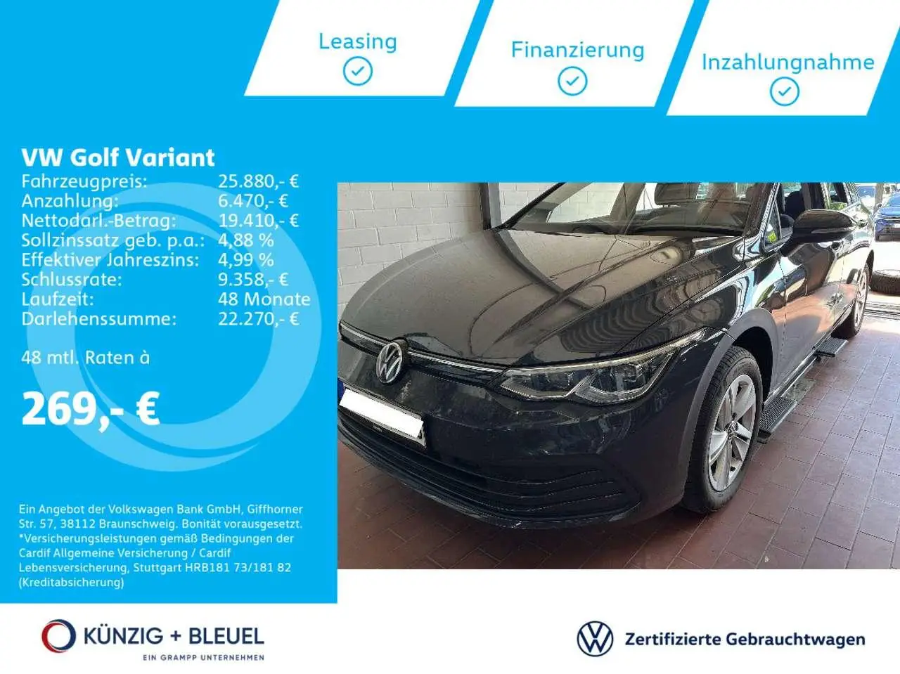 Photo 1 : Volkswagen Golf 2023 Diesel