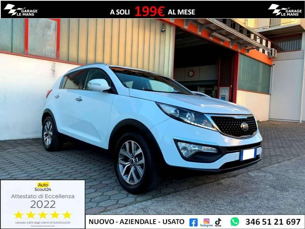 Photo 1 : Kia Sportage 2015 GPL