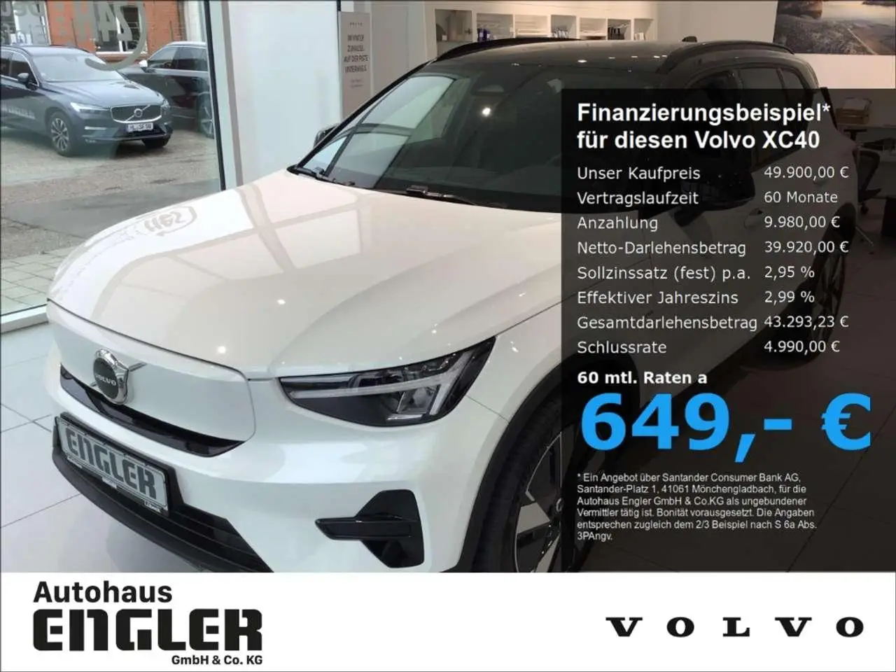 Photo 1 : Volvo Xc40 2024 Électrique