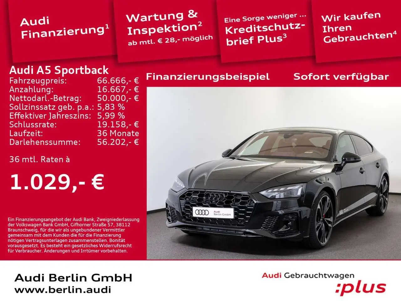 Photo 1 : Audi A5 2024 Petrol