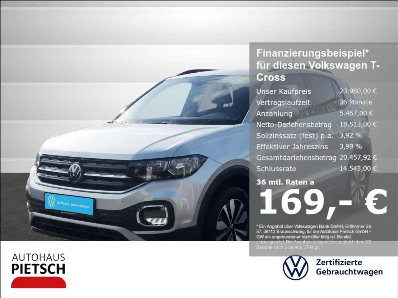 Photo 1 : Volkswagen T-cross 2023 Essence