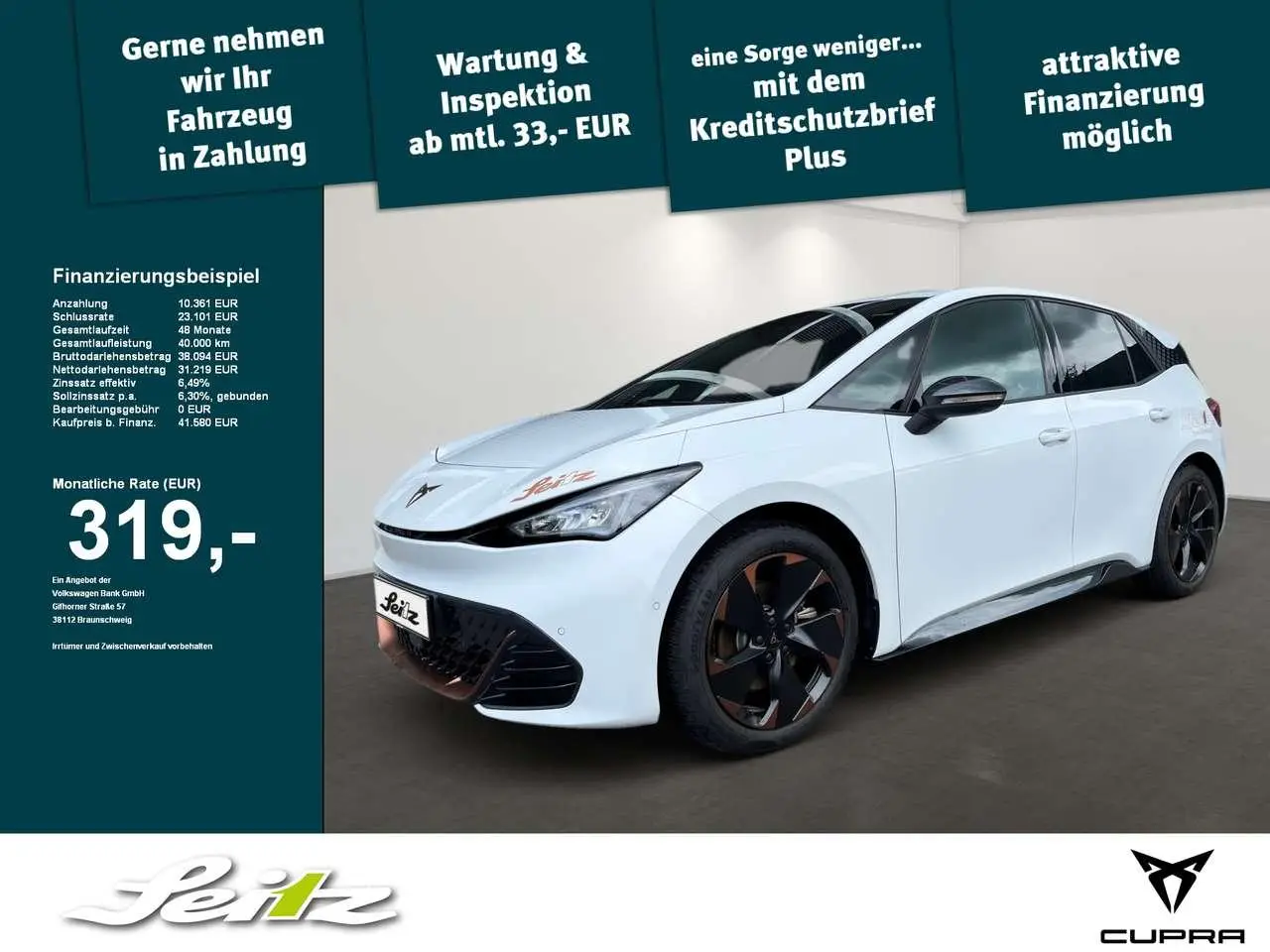 Photo 1 : Cupra Born 2023 Électrique