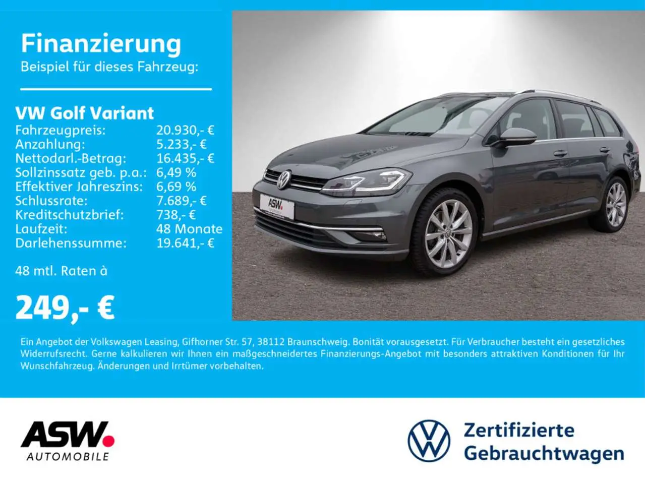 Photo 1 : Volkswagen Golf 2020 Diesel