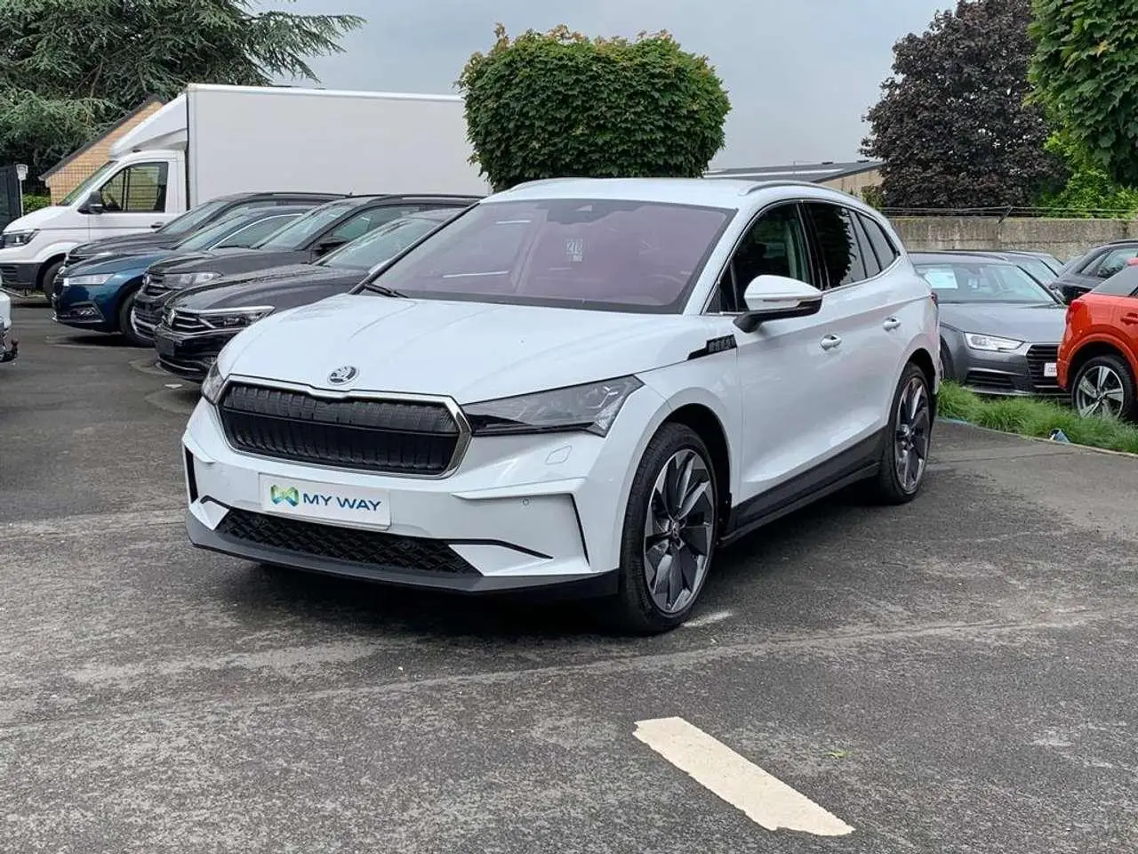 Photo 1 : Skoda Enyaq 2021 Électrique