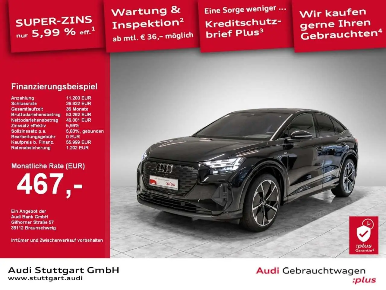 Photo 1 : Audi Q4 2023 Électrique