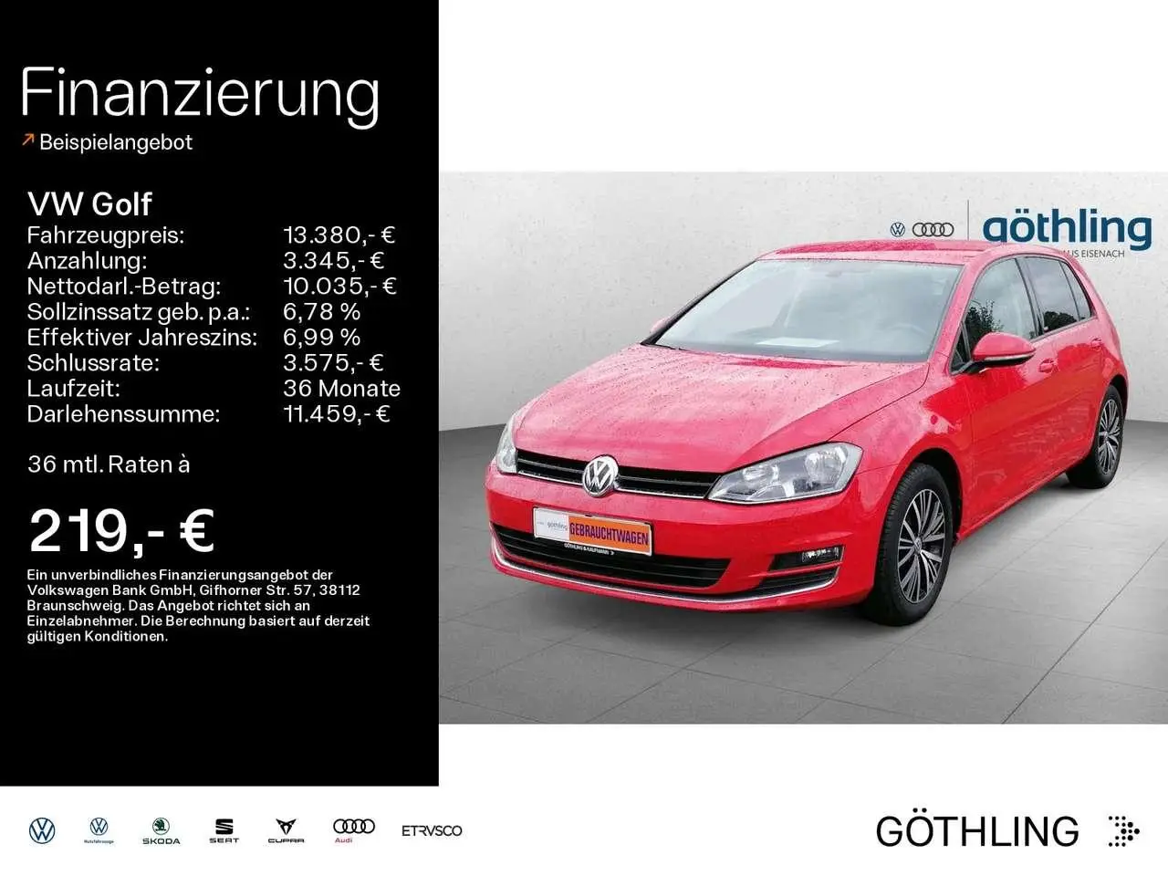 Photo 1 : Volkswagen Golf 2016 Petrol