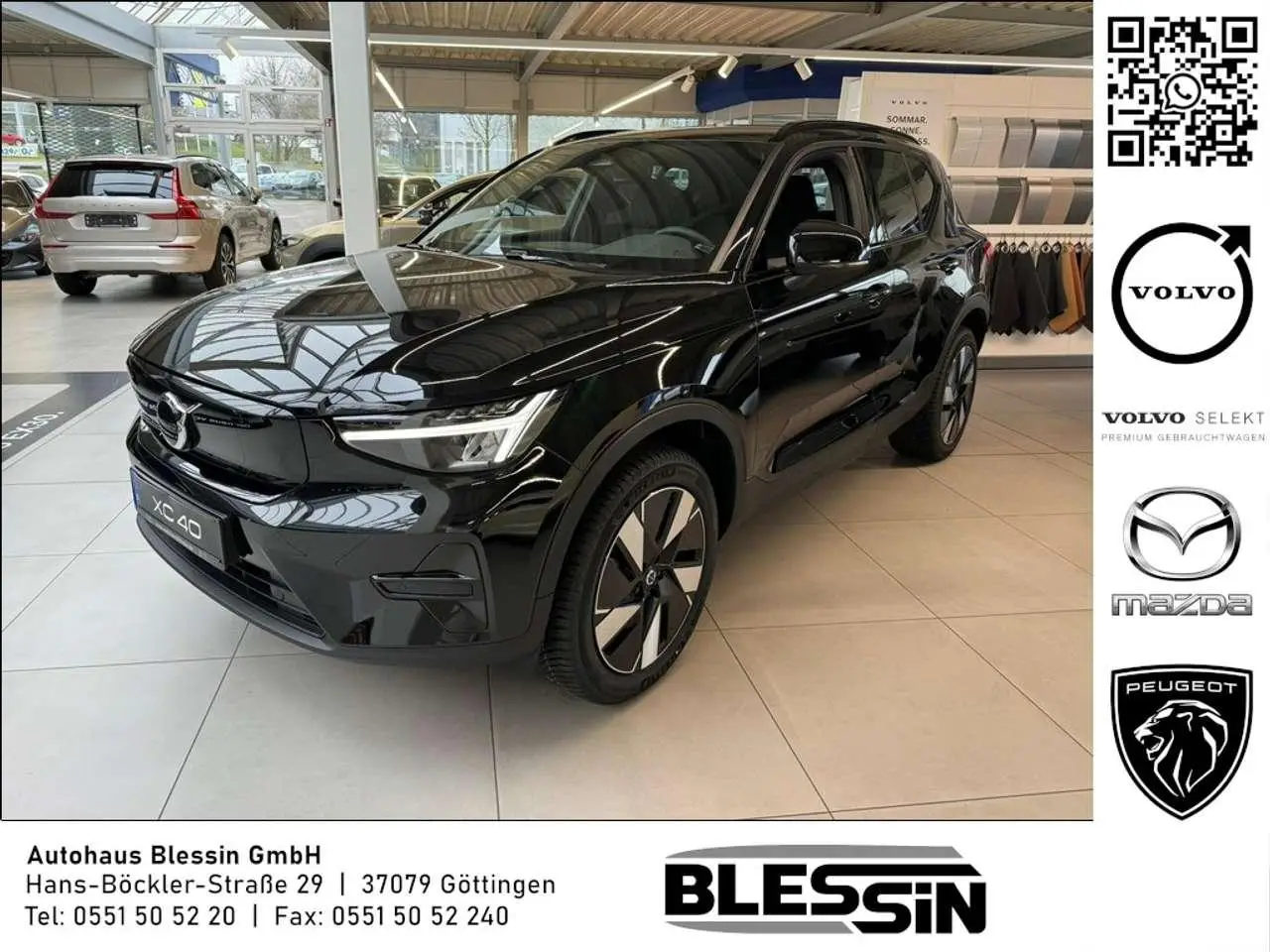 Photo 1 : Volvo Xc40 2024 Électrique