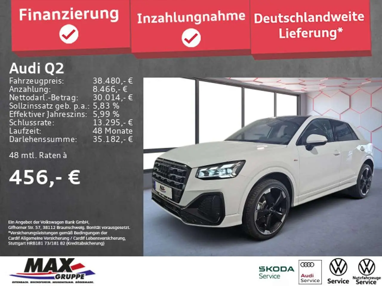 Photo 1 : Audi Q2 2024 Petrol