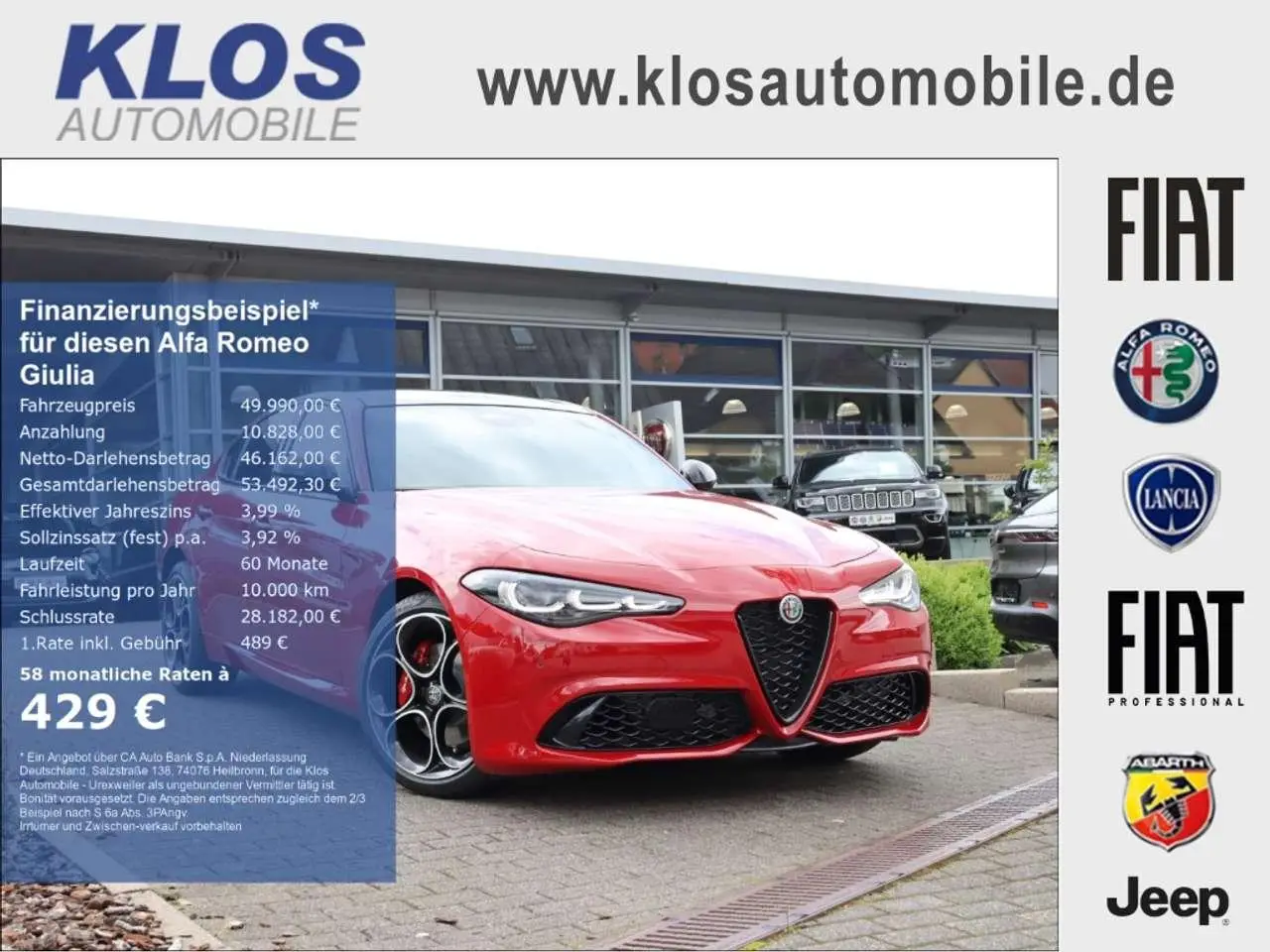 Photo 1 : Alfa Romeo Giulia 2024 Essence