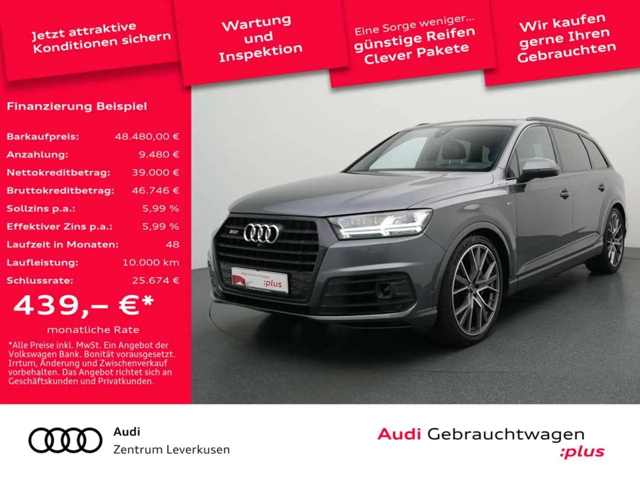 Photo 1 : Audi Sq7 2017 Diesel