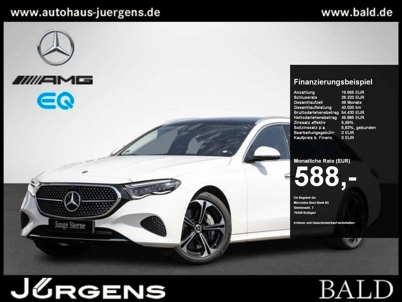 Photo 1 : Mercedes-benz Classe E 2023 Hybride