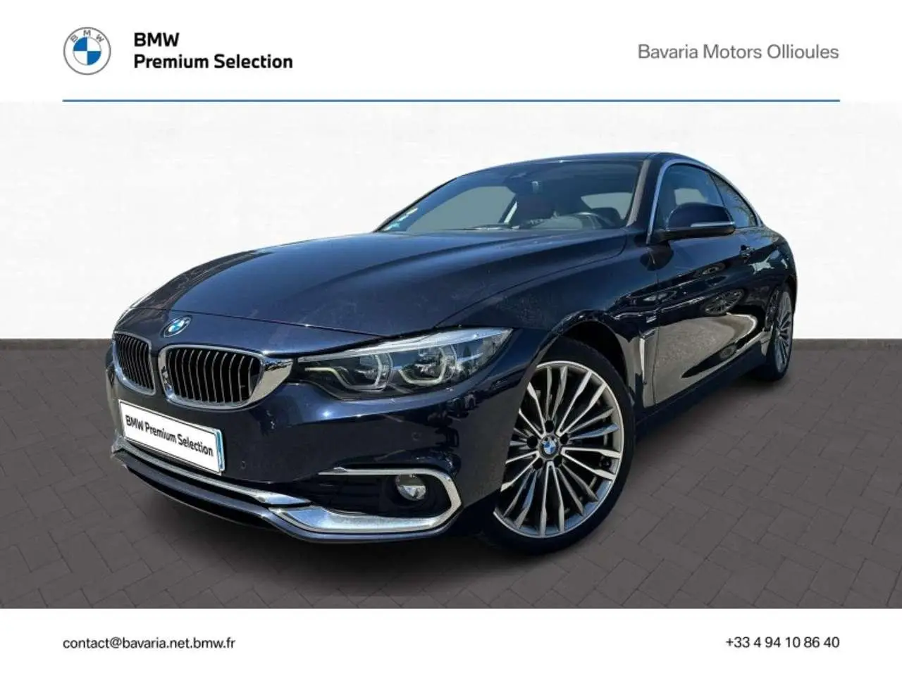 Photo 1 : Bmw Serie 4 2018 Diesel