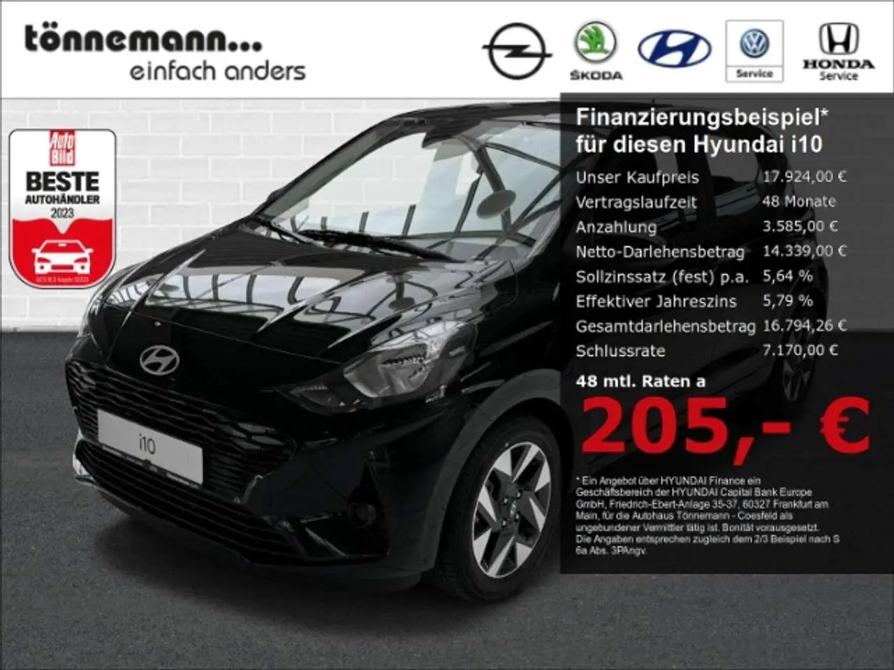 Photo 1 : Hyundai I10 2024 Petrol