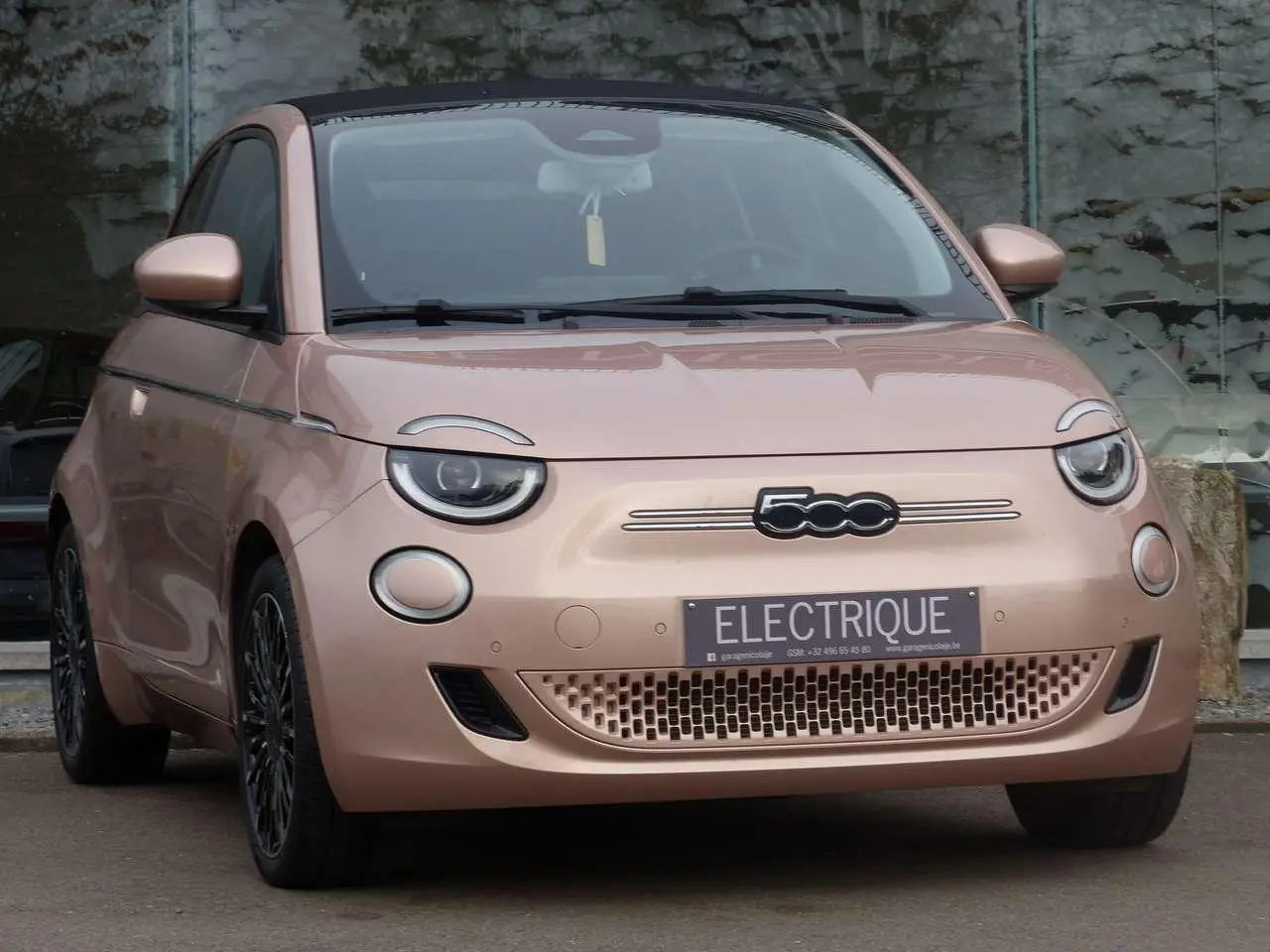 Photo 1 : Fiat 500c 2020 Electric