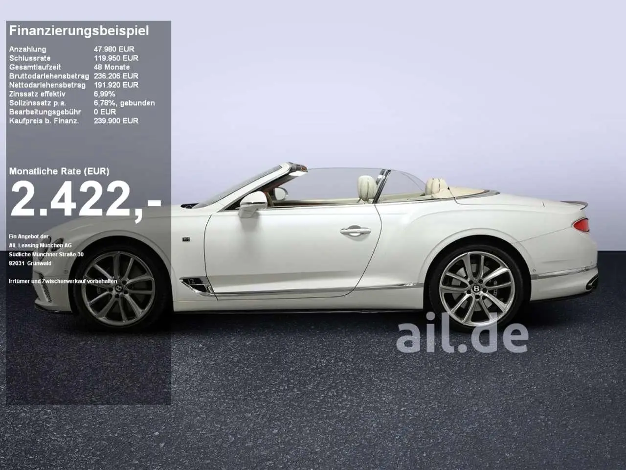 Photo 1 : Bentley Continental 2020 Essence