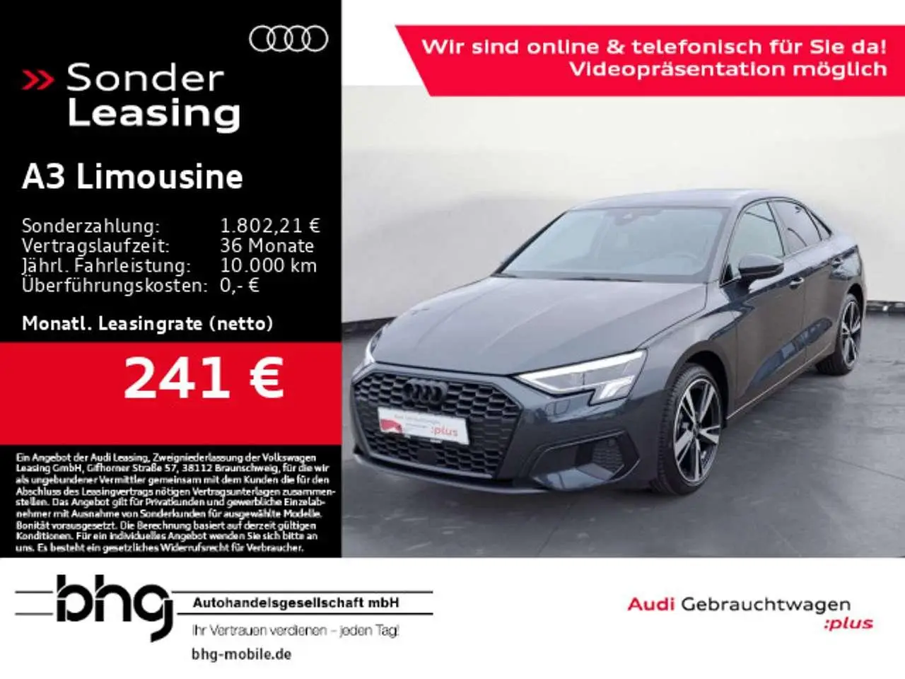 Photo 1 : Audi A3 2023 Essence