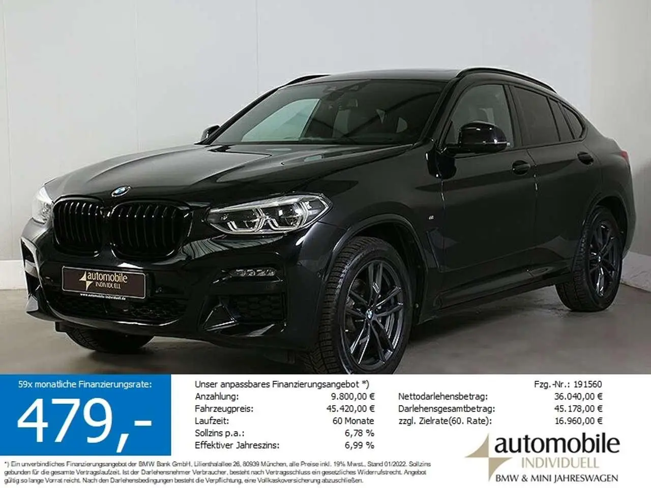 Photo 1 : Bmw X4 2021 Diesel