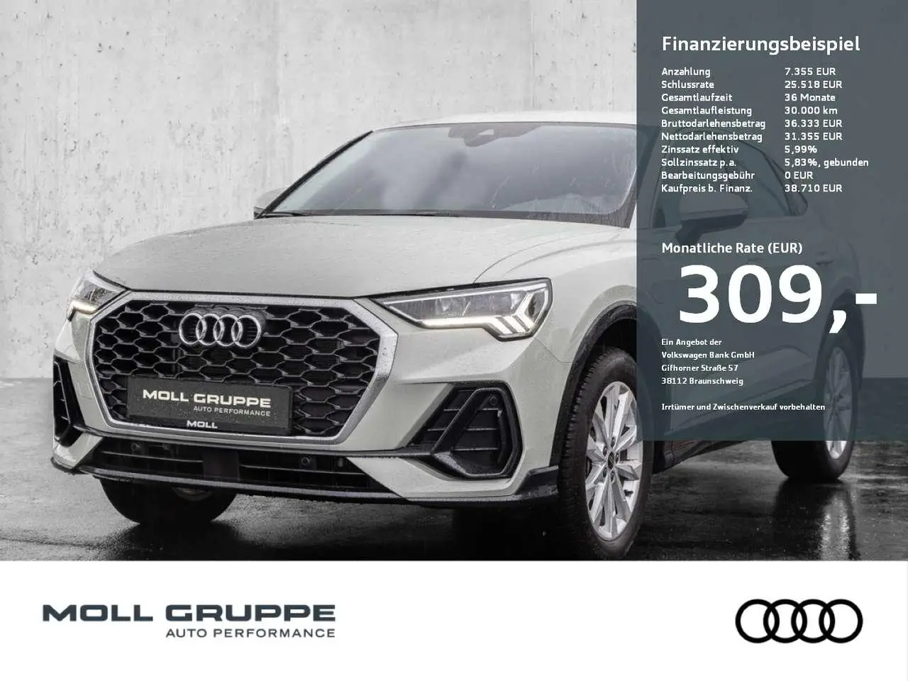 Photo 1 : Audi Q3 2022 Hybrid