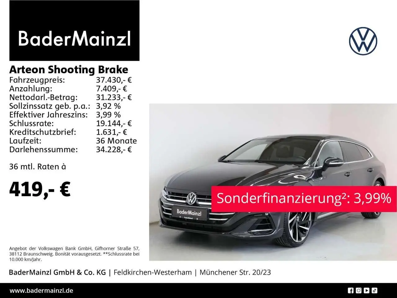 Photo 1 : Volkswagen Arteon 2021 Essence