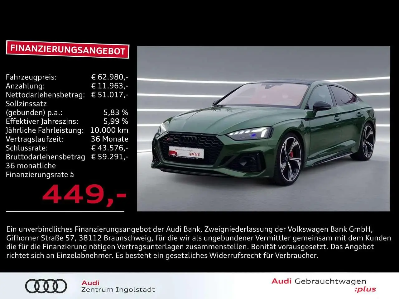 Photo 1 : Audi Rs5 2021 Essence