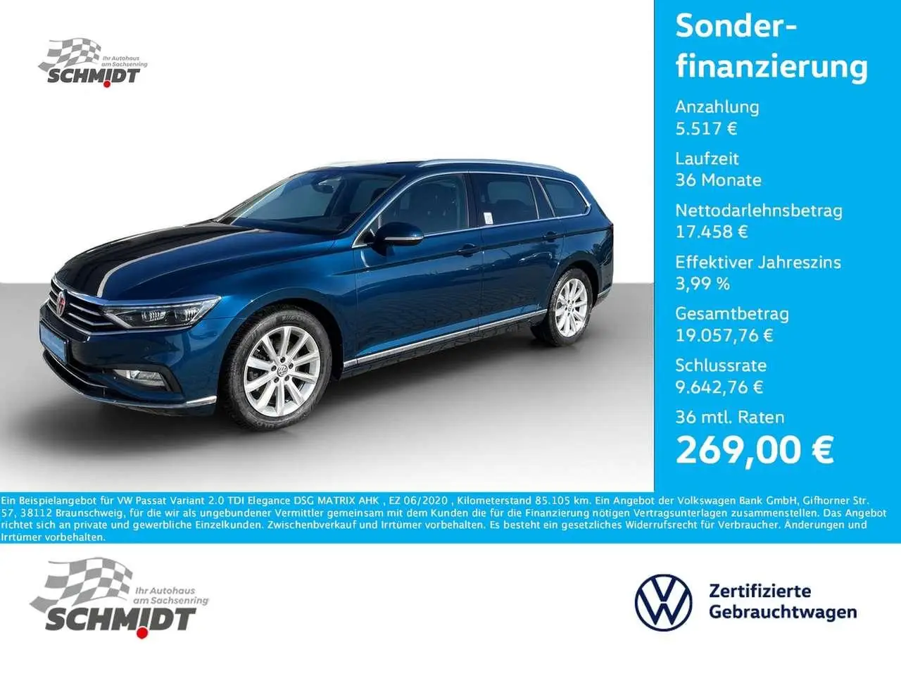 Photo 1 : Volkswagen Passat 2020 Diesel