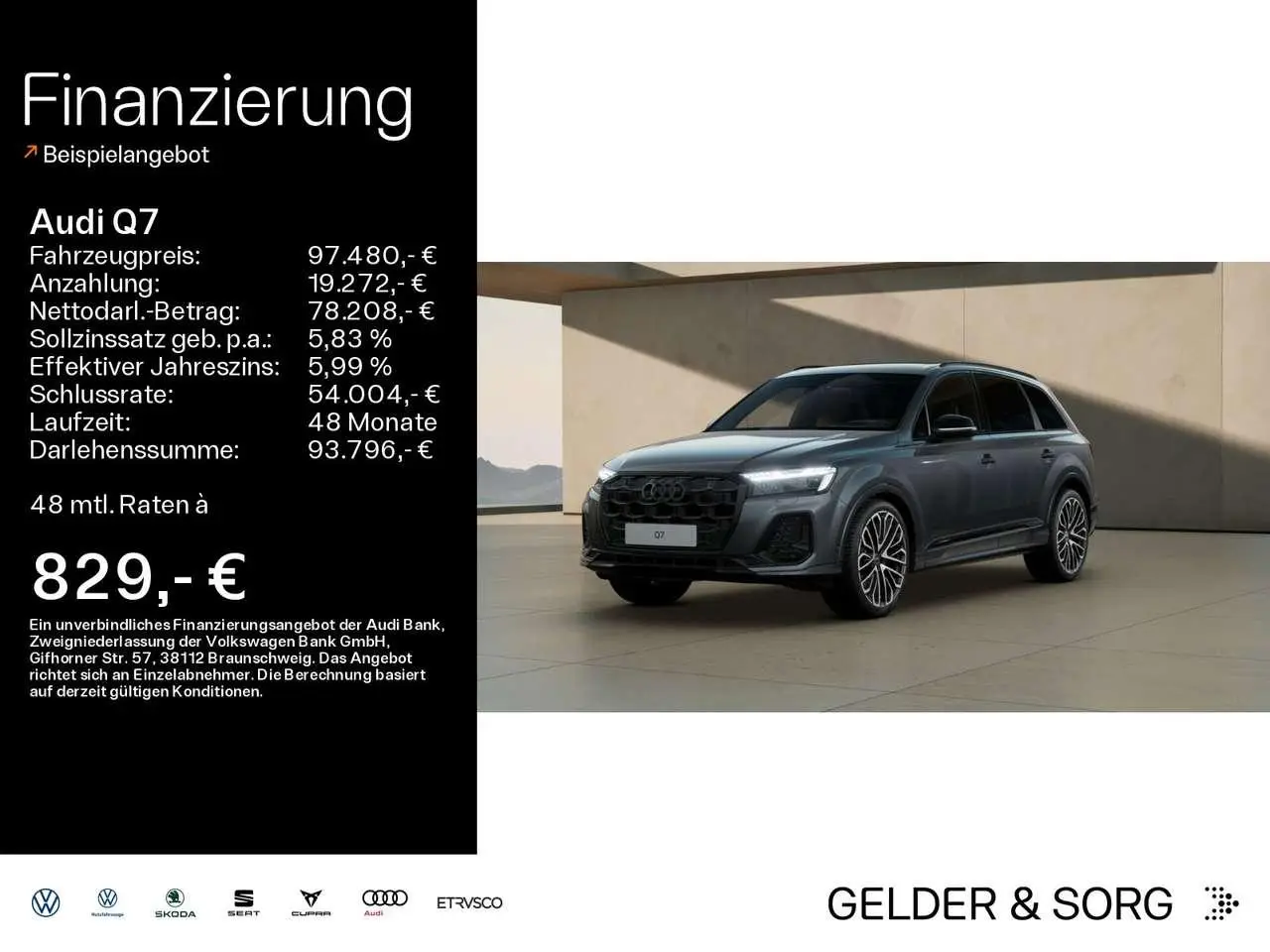 Photo 1 : Audi Q7 2024 Diesel