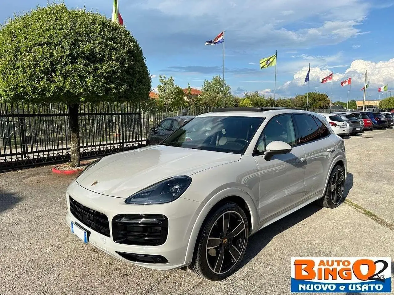 Photo 1 : Porsche Cayenne 2022 Petrol