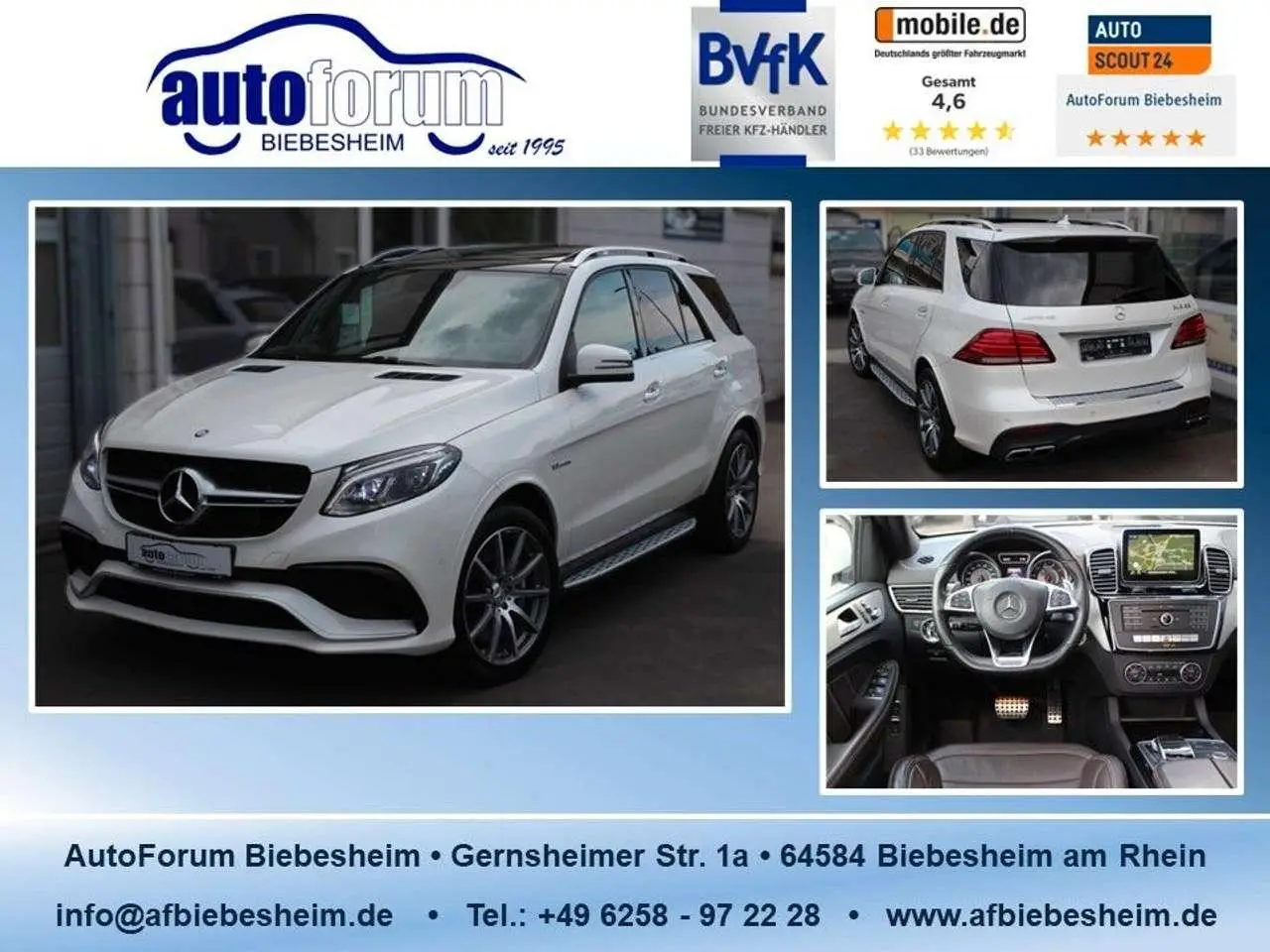 Photo 1 : Mercedes-benz Classe Gle 2015 Petrol