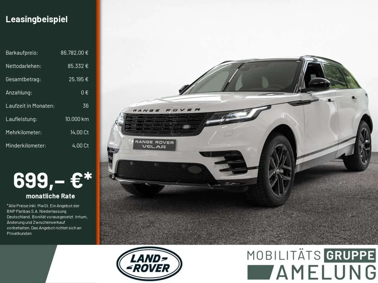 Photo 1 : Land Rover Range Rover Velar 2024 Diesel