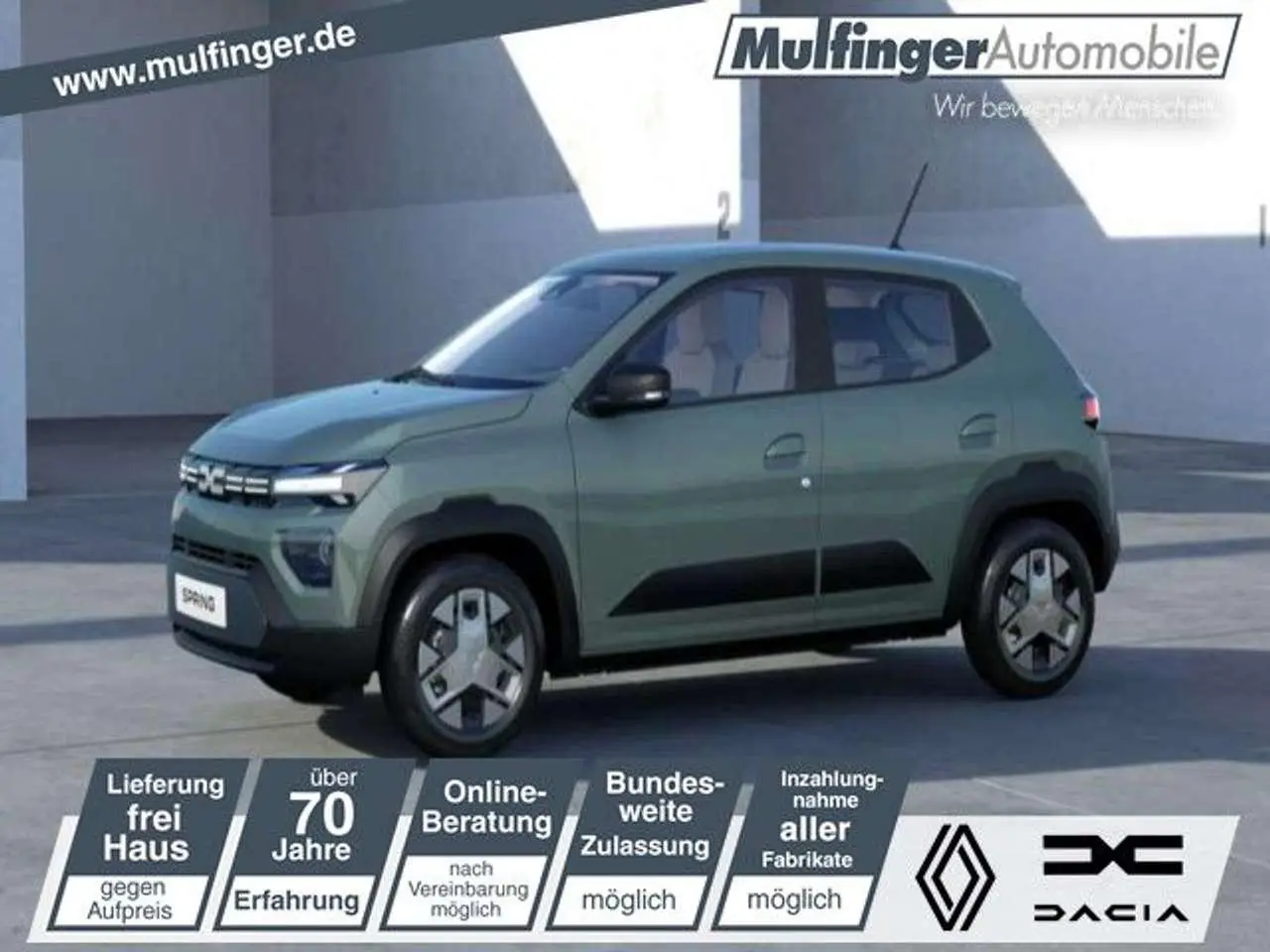 Photo 1 : Dacia Spring 2024 Électrique