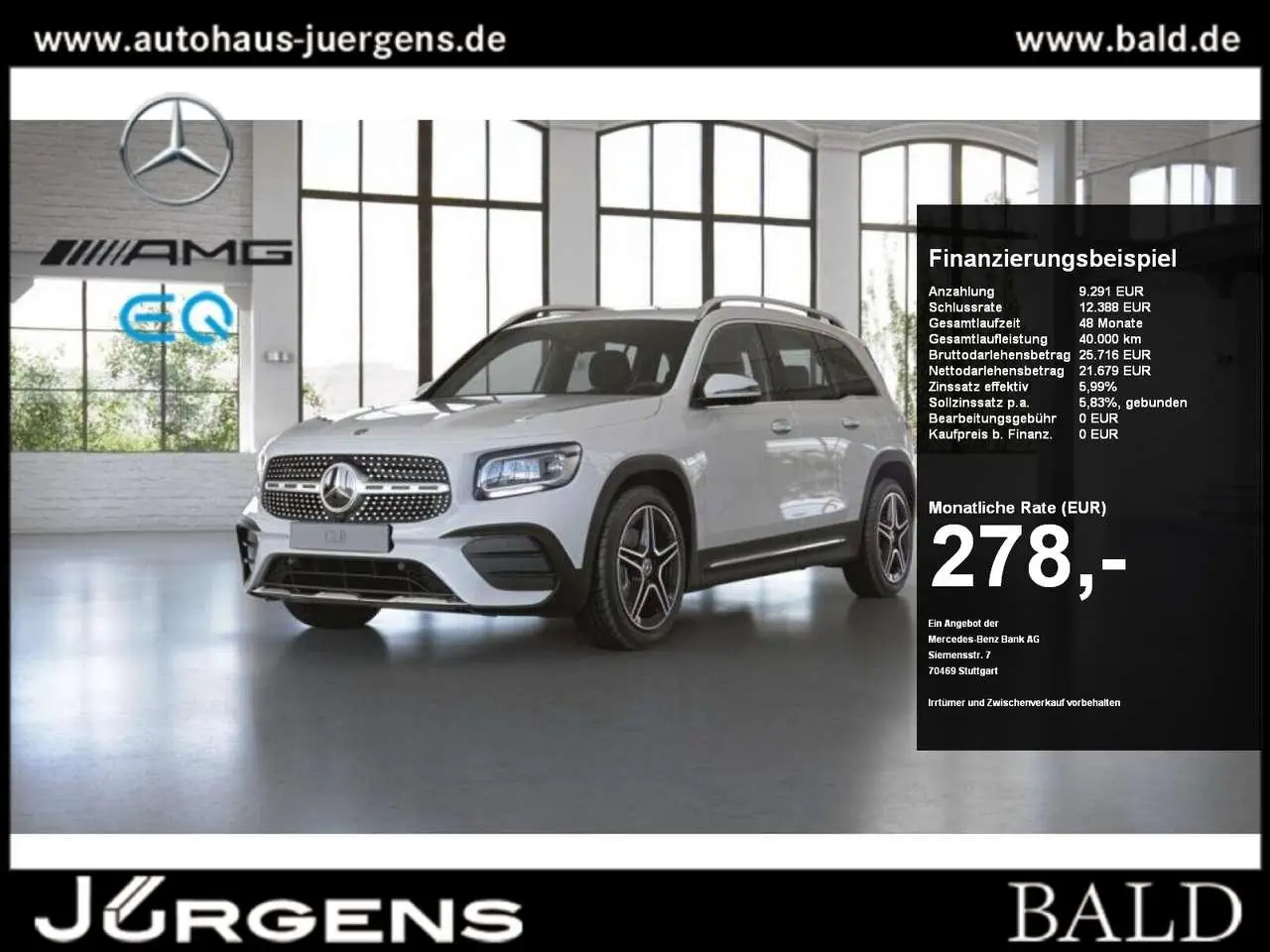 Photo 1 : Mercedes-benz Classe Glb 2020 Essence