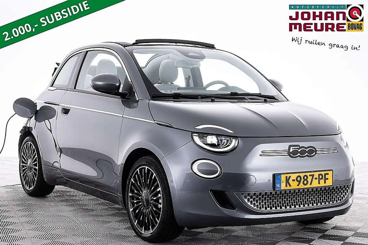 Photo 1 : Fiat 500c 2021 Électrique