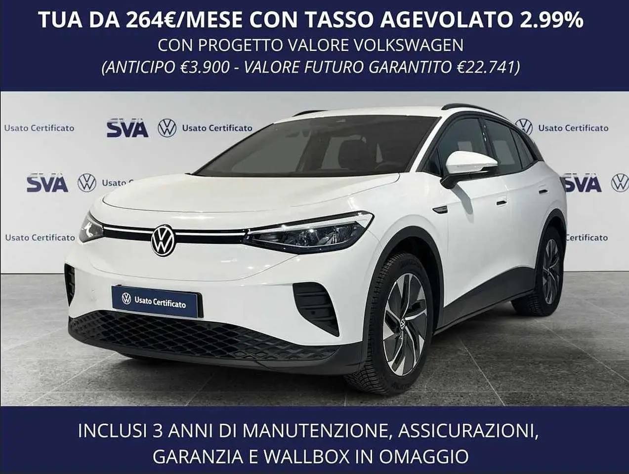 Photo 1 : Volkswagen Id.4 2022 Electric