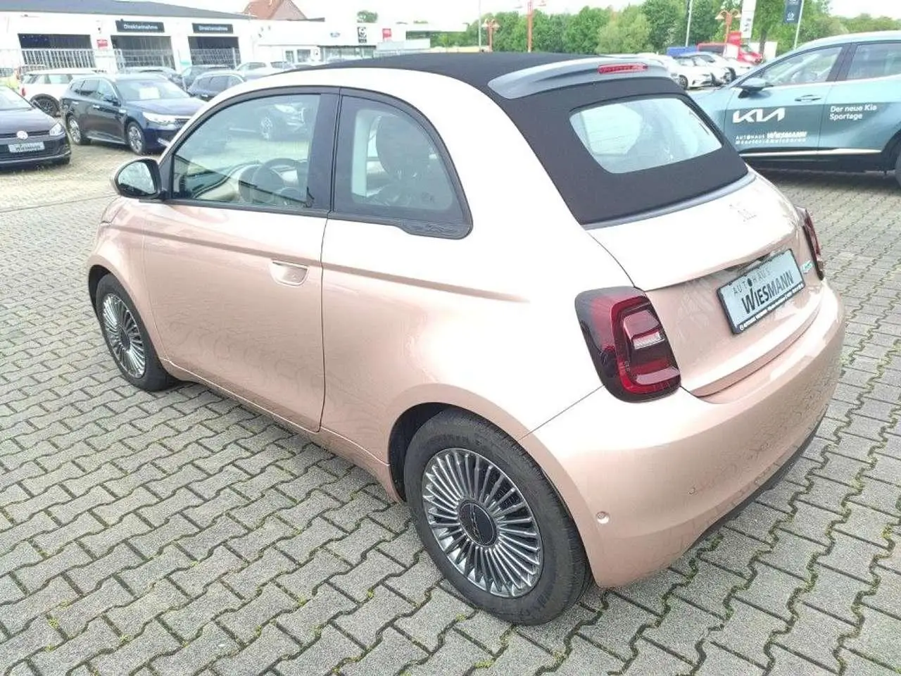 Photo 1 : Fiat 500c 2021 Électrique