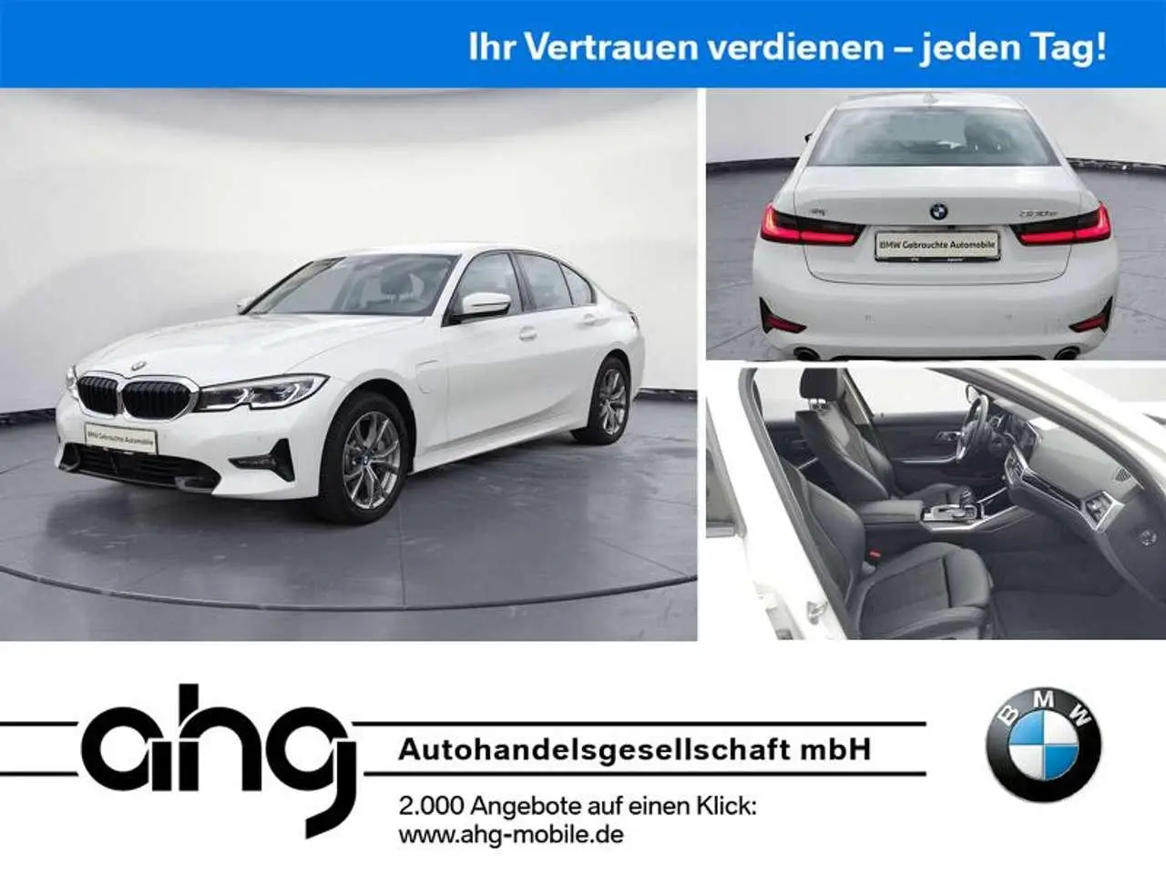 Photo 1 : Bmw Serie 3 2021 Hybrid